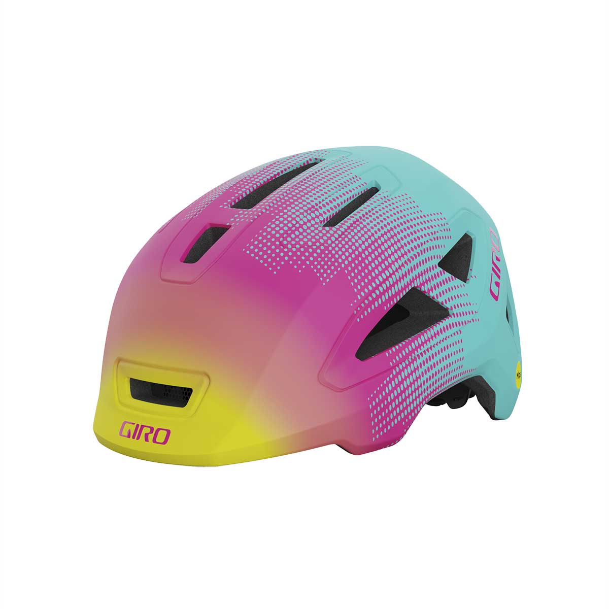 Giro Scamp II Helmet Kids' in Matte Teal Pink Towers